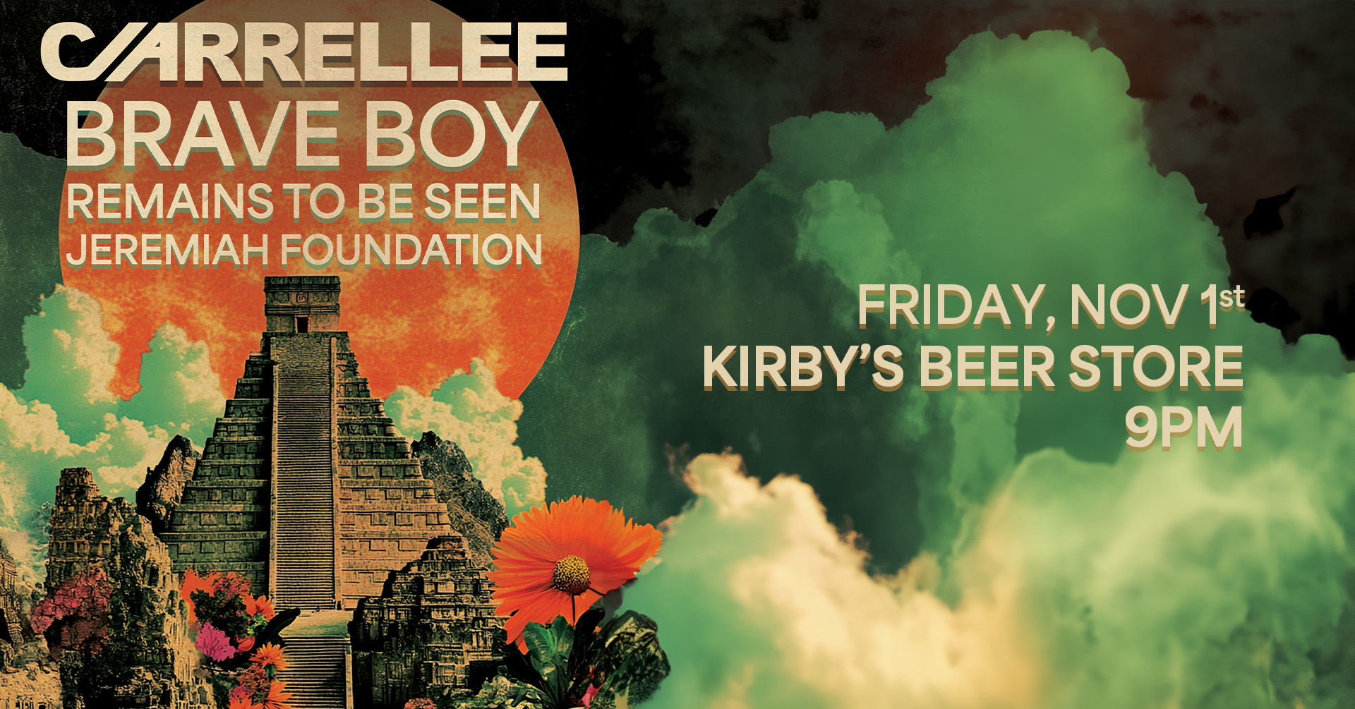 Carrellee // Brave Boy // Remains to be Seen // Jeremiah Foundation