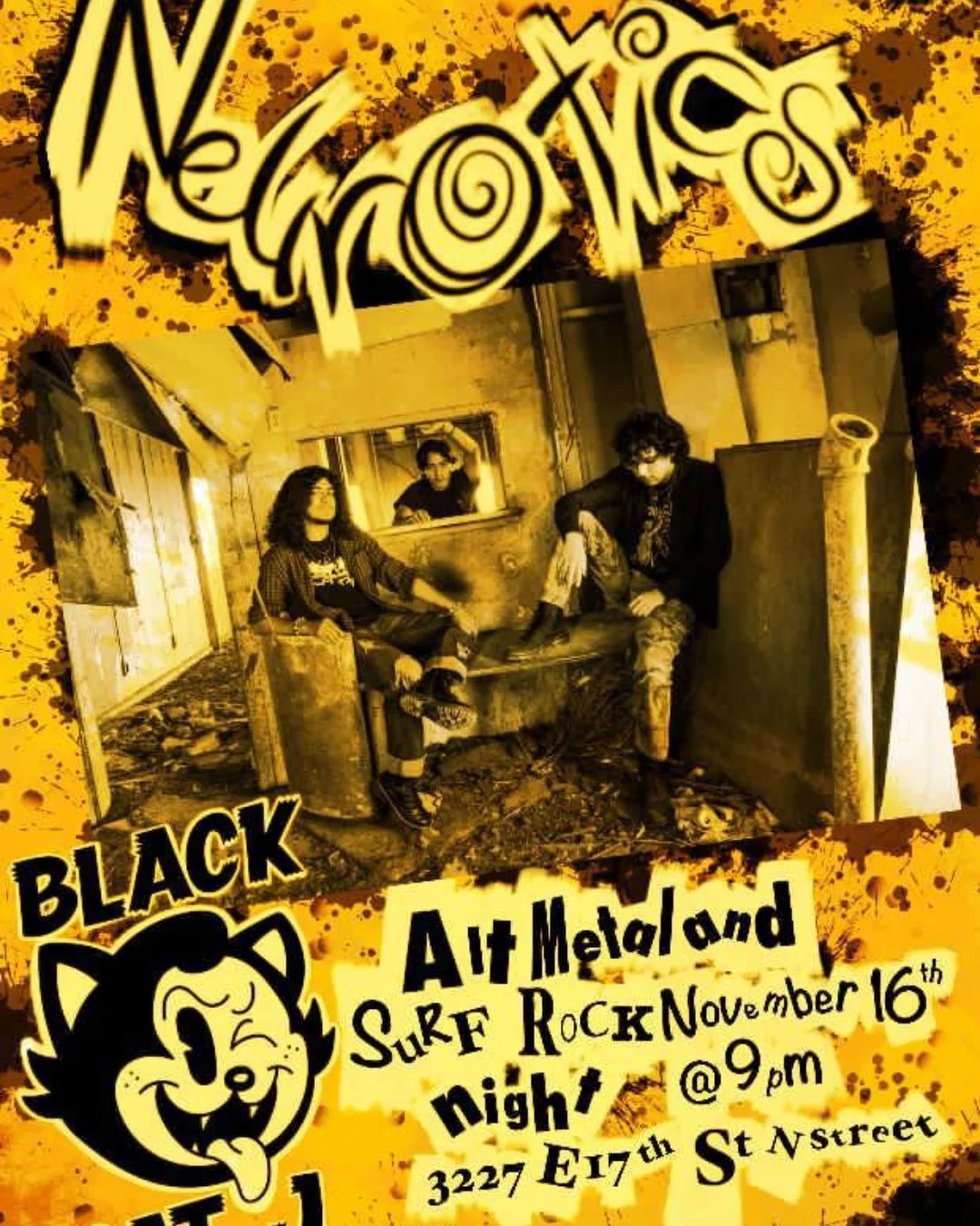 The Neurotics // Black Cat J // Alex Salcido
