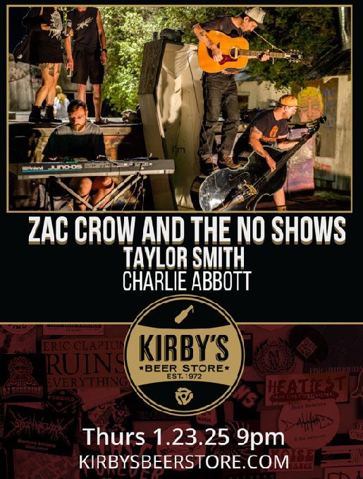 Zac Crow and the No Shows // Taylor Smith // Charlie Abbott
