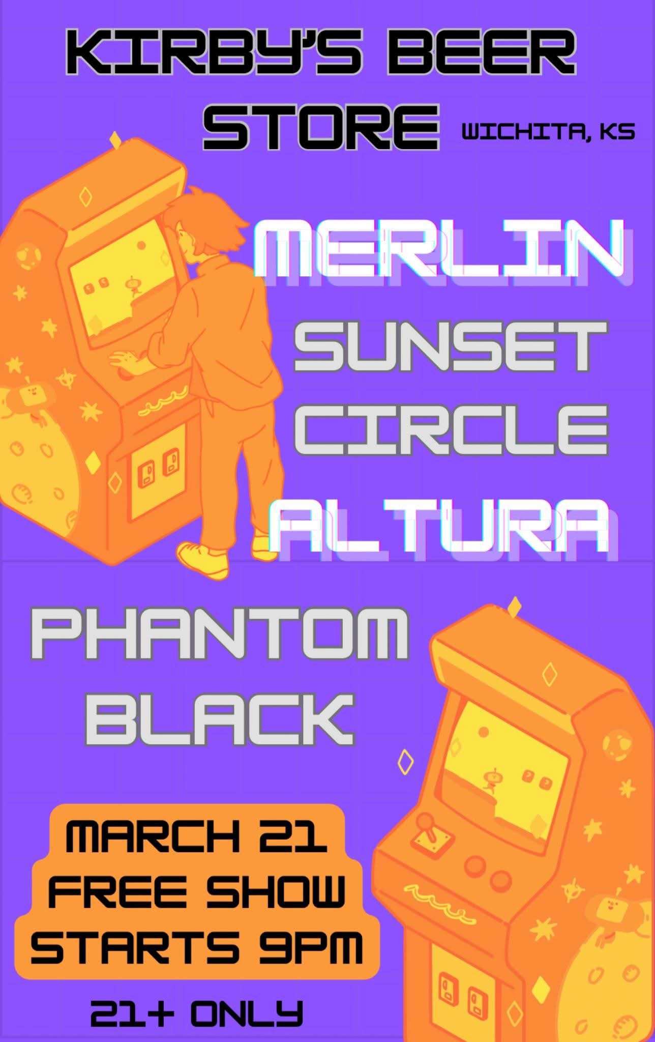 Altura // Sunset Circle // Phantom Black // Merlin