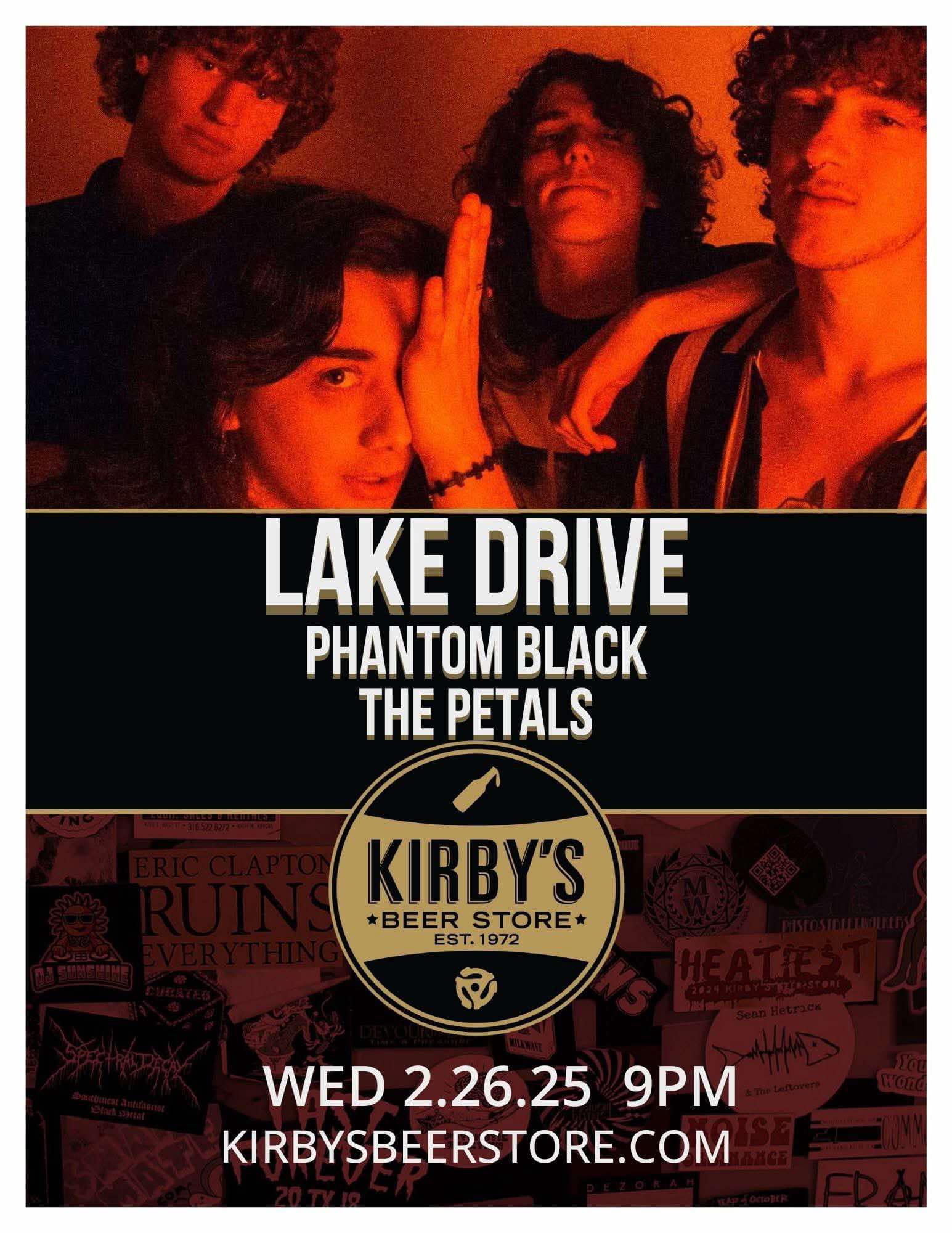 Lake Drive // Phantom Black // The Petals