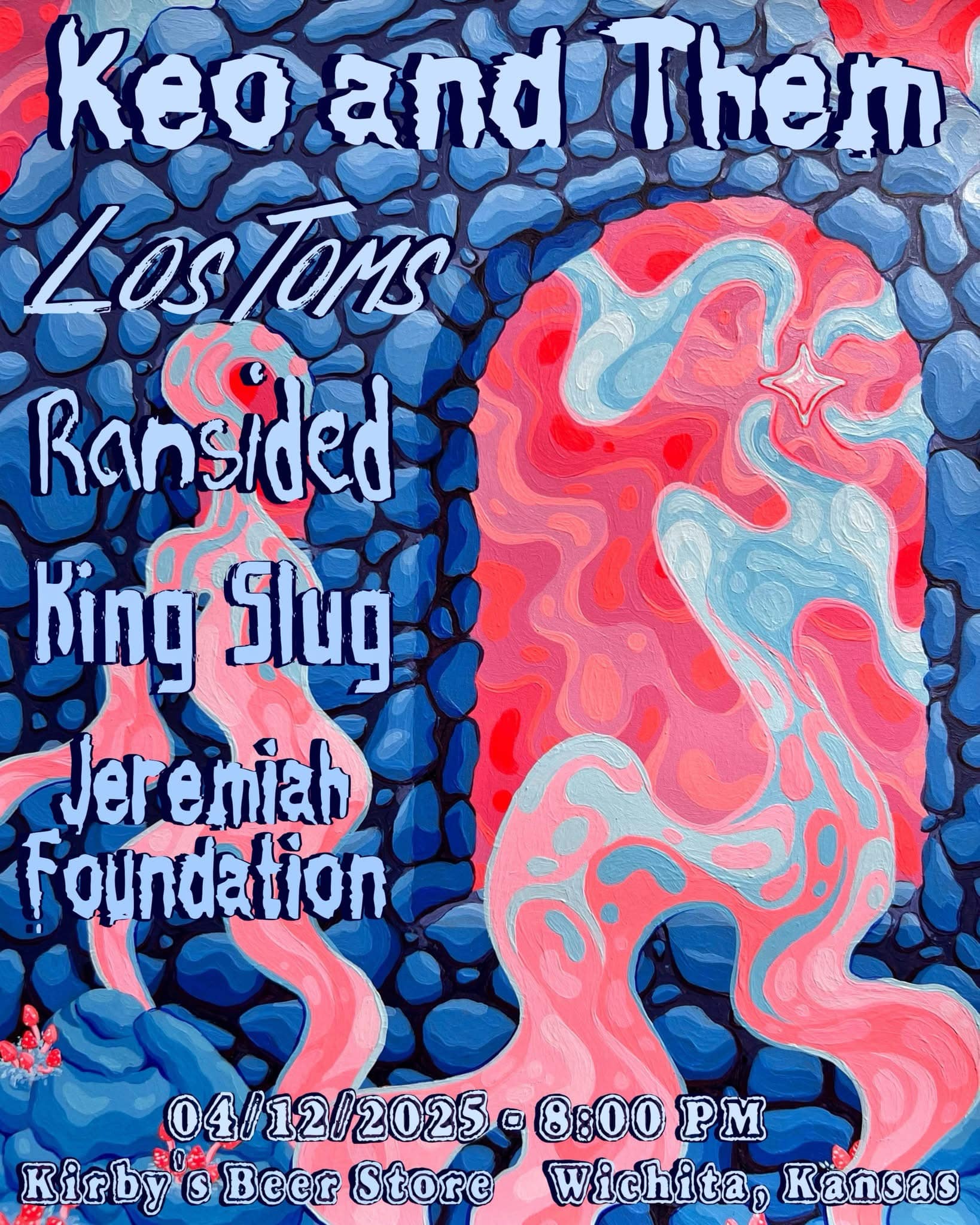 Jeremiah Foundation // King Slug // Ransided // Los Toms // Keo and Them