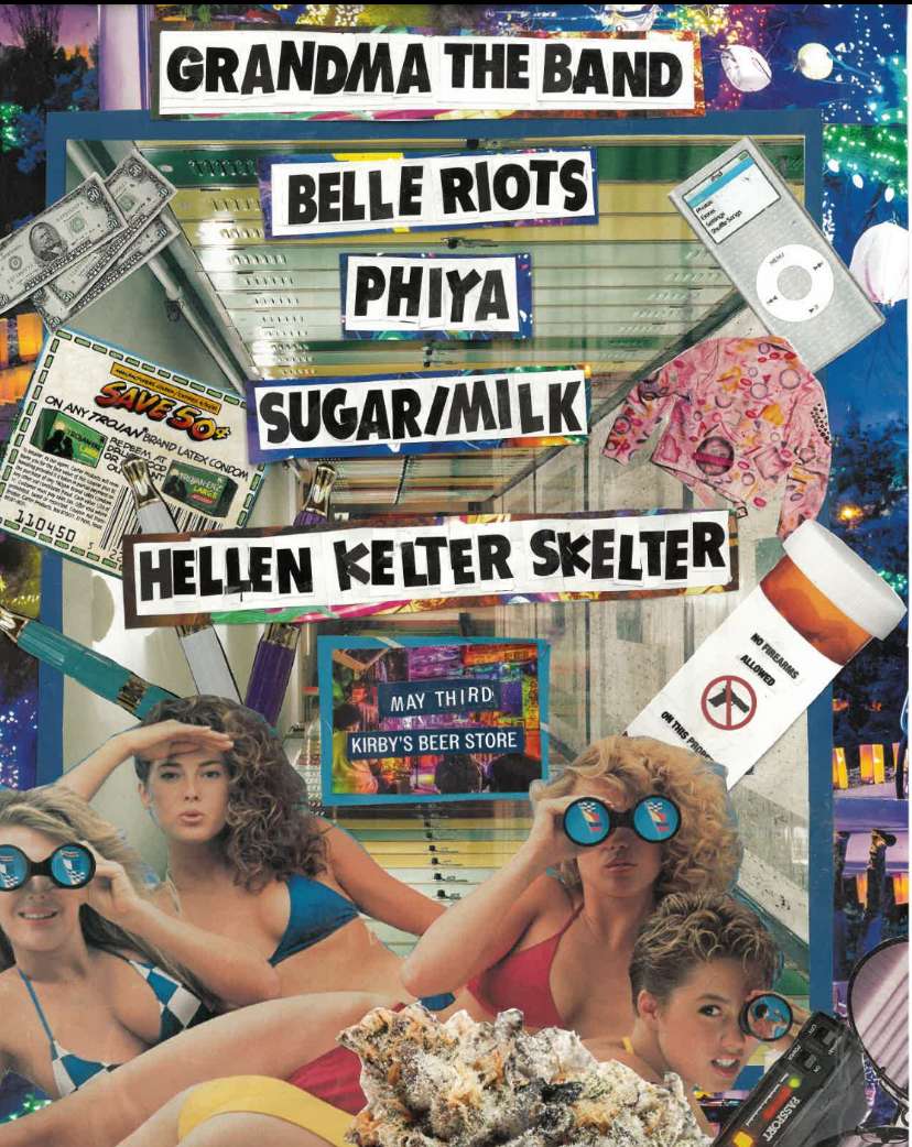 Grandma the Band // Sugar Milk (OKC) // Belle Riots (OKC) // Hellen Keller Skelter  (OKC) // Phiya