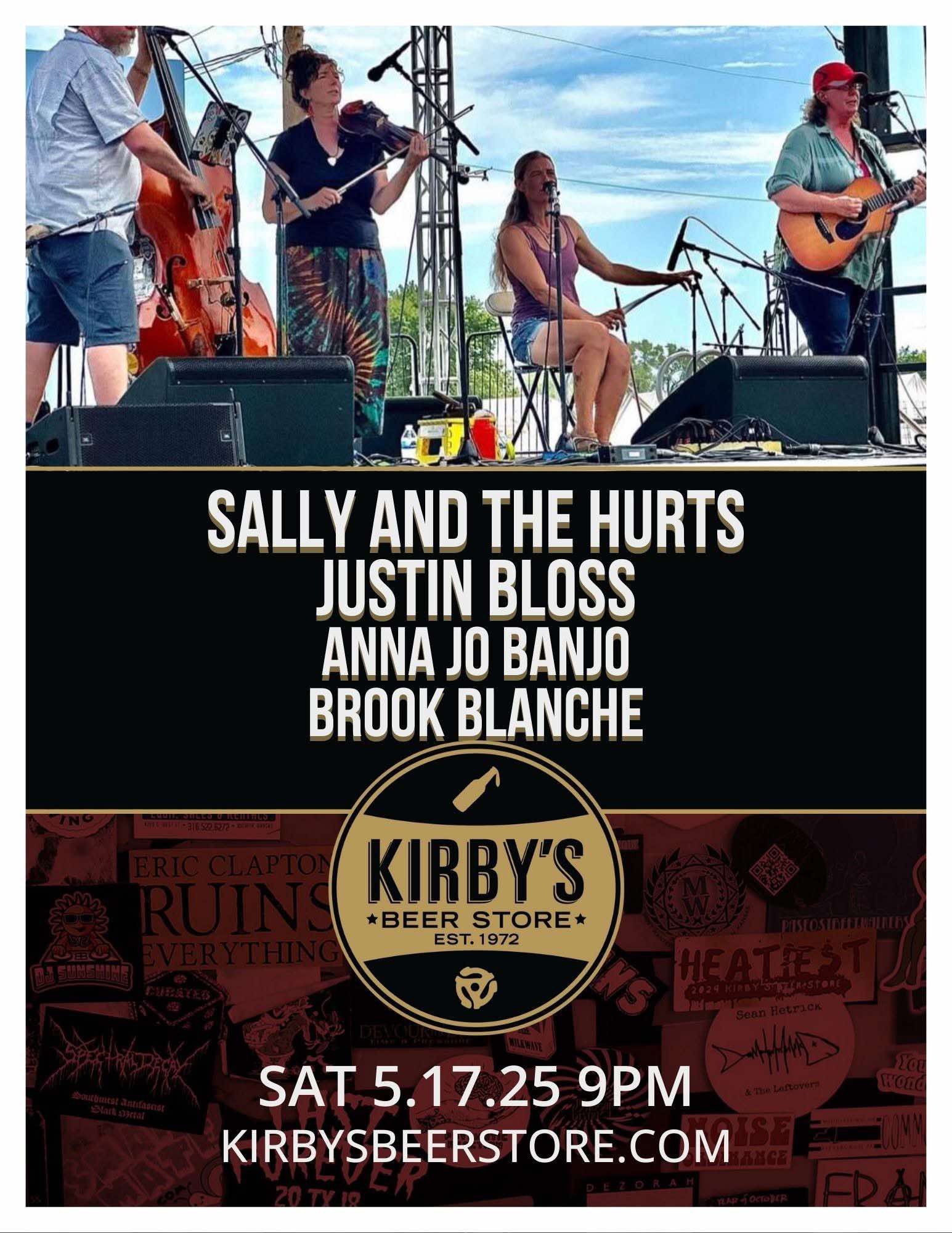Sally and the Hurts // Justin Bloss // Brook Blanche // Anna Jo Banjo