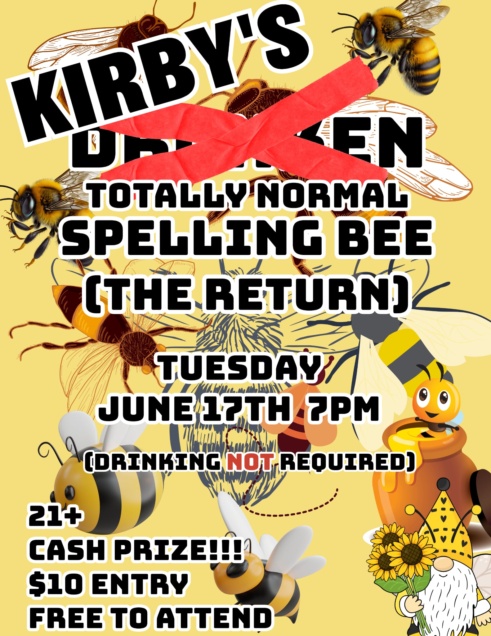 TOTALLY NORMAL Spelling Bee