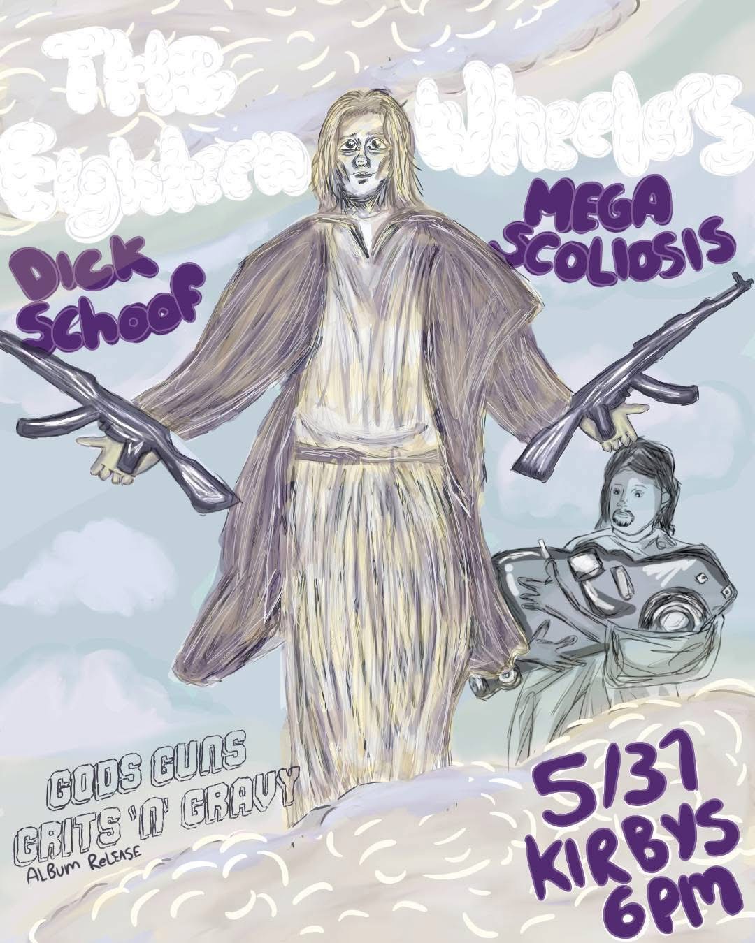 EARLY SHOW: Eighteen Wheelers Album Release Show featuring Dick Schoof and Mega Scoliosis