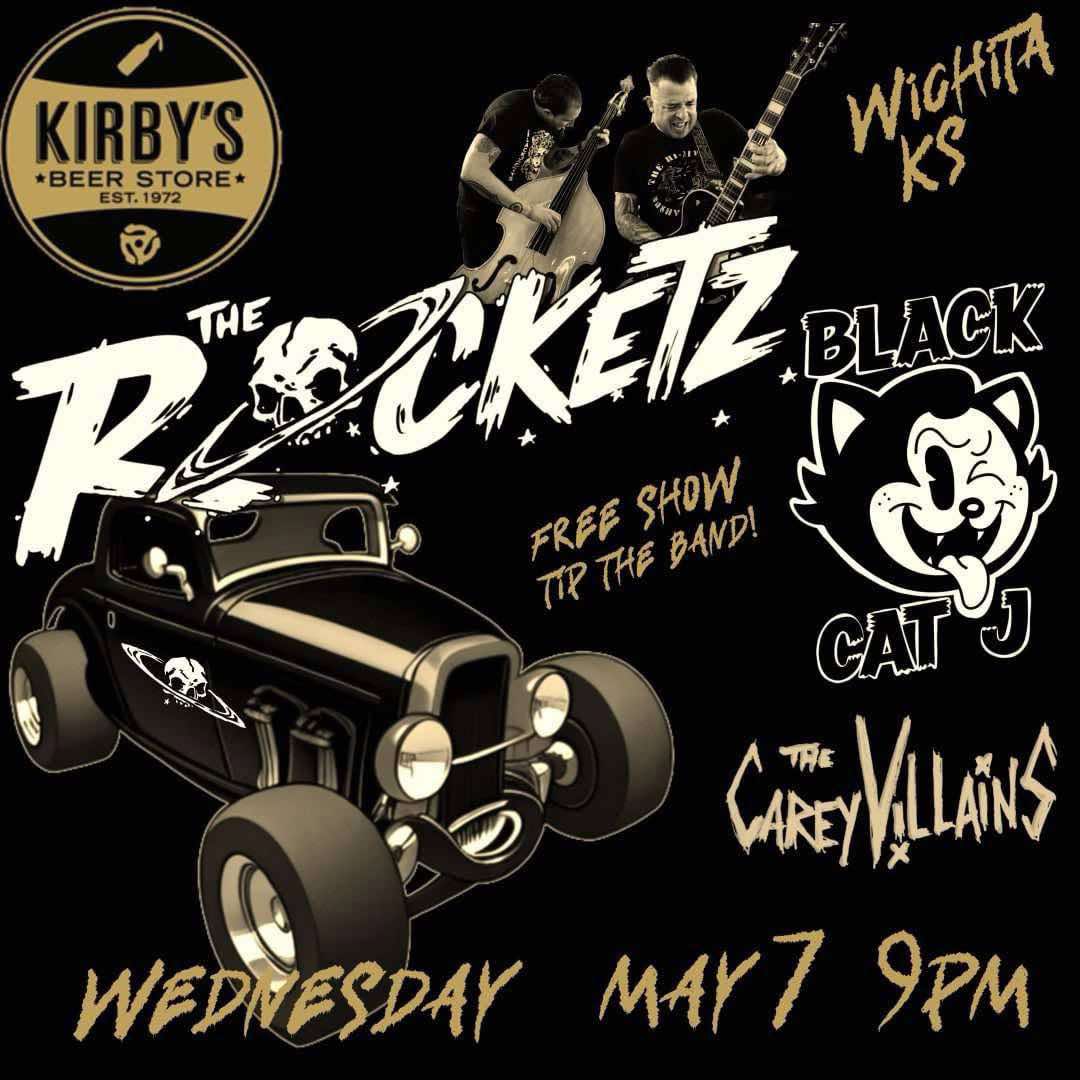 The Rocketz // Black Cat j // The Carey Villians