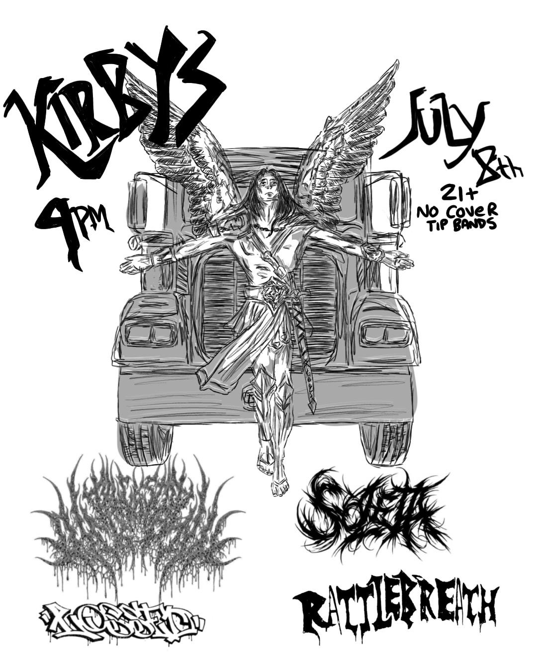 Truckstop Dickpill // Lossed // Rattlebreath // Soleta