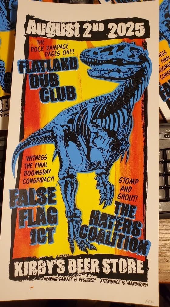 False Flag ICT’s LAST SHOW // Flatland Dub Club // Haters Coalition