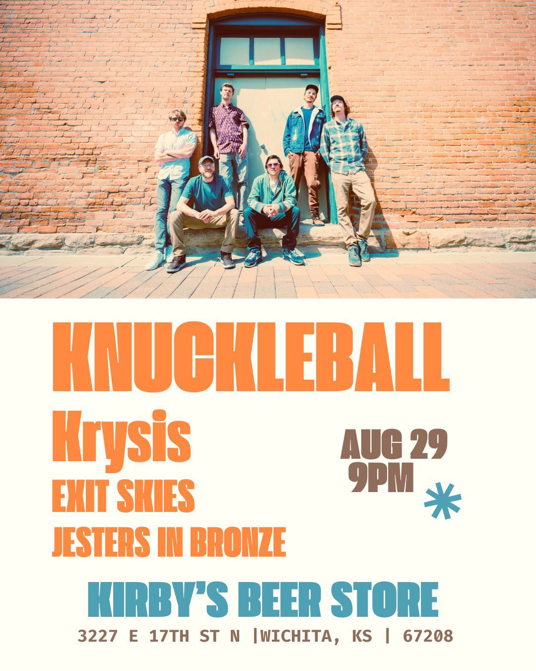 Knuckleball // Krysis // Exit Skies // Jesters in Bronze