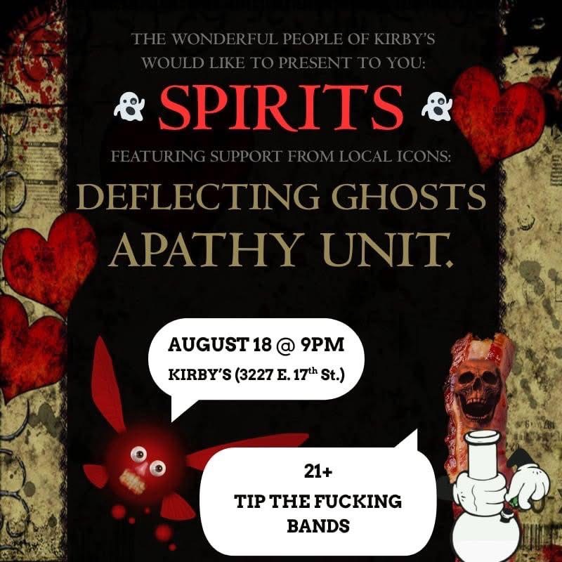 Spirits // Apathy Unit. // Deflecting Ghosts