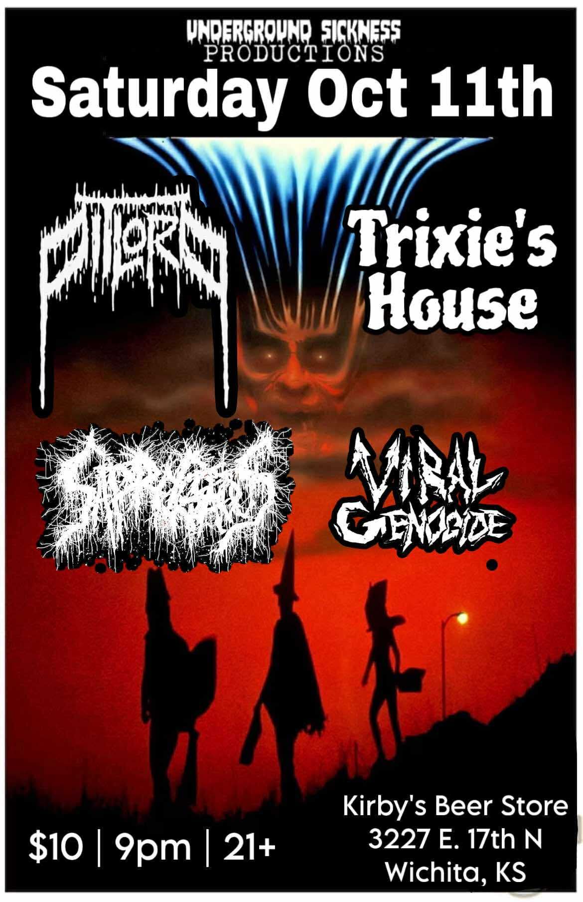 Pit Lord // Trixie’s House // Viral Genocide // Saprogenous
