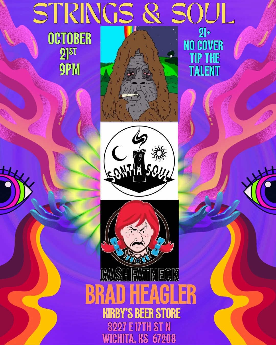 Cash Fatneck // Brad Heagler // Sontia Soul