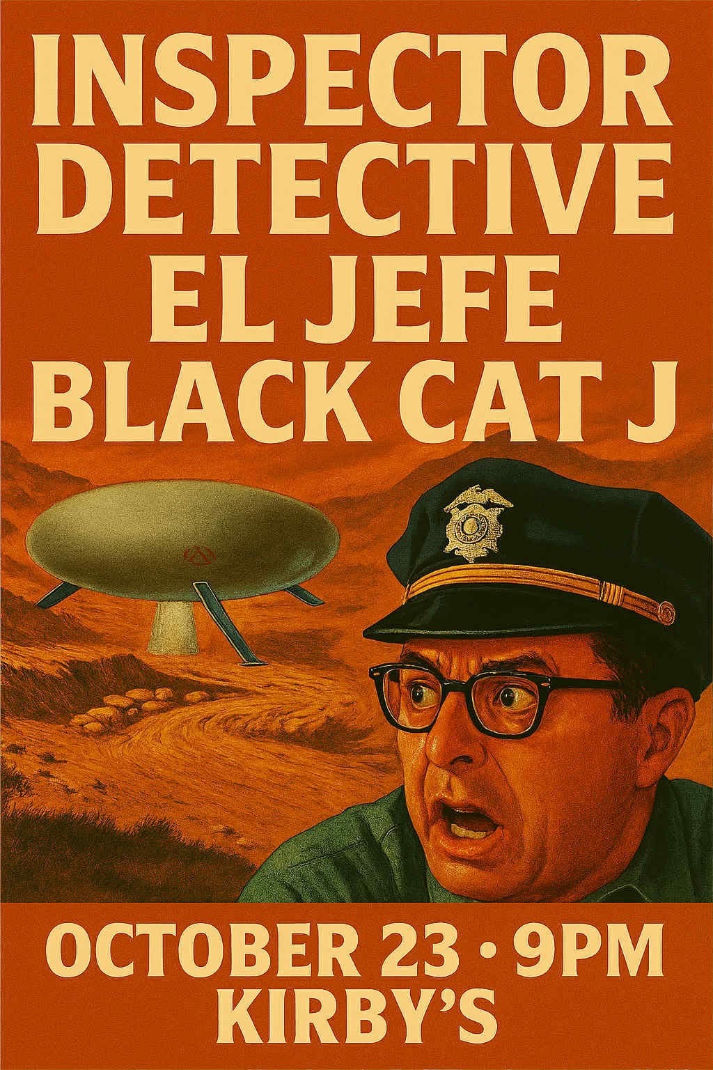 Inspector Detective // El Jefe // Black Cat J