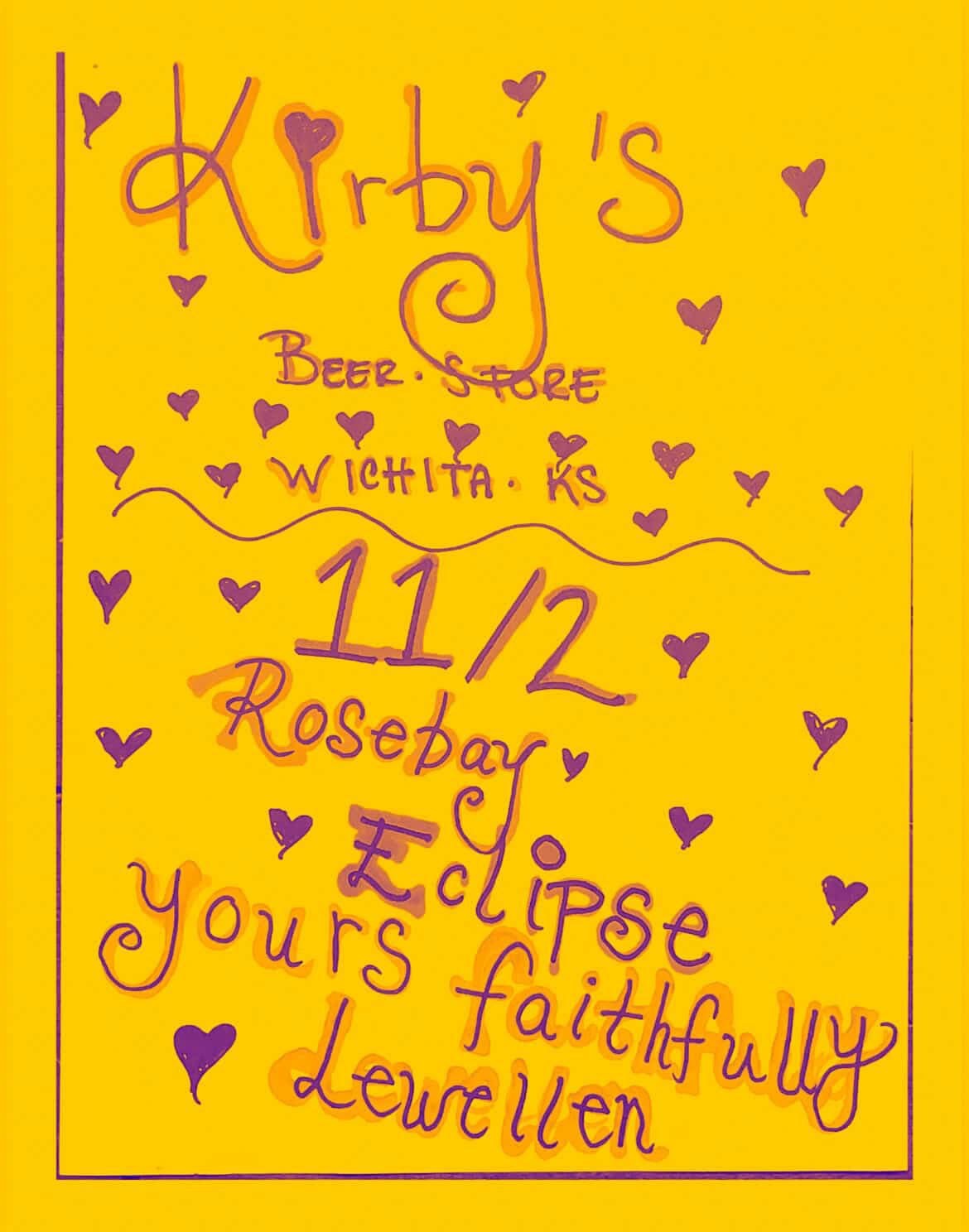 Rosebay // Eclipse // yours faithfully, lewellen