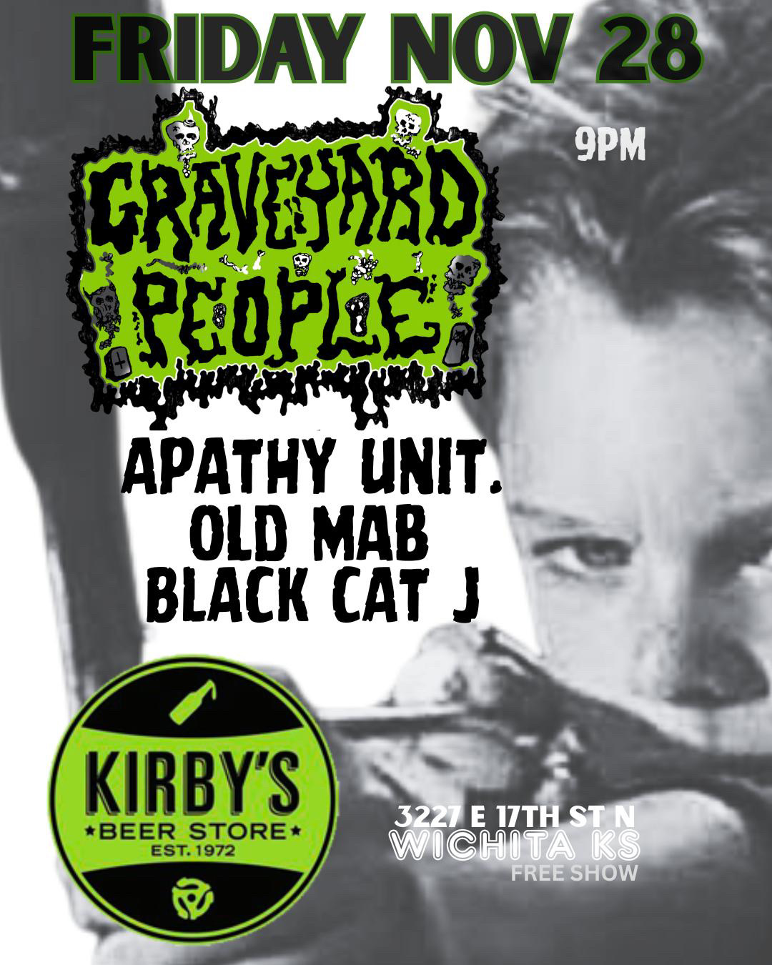 Graveyard People // Apathy Unit. // Old Mab // Black Cat J