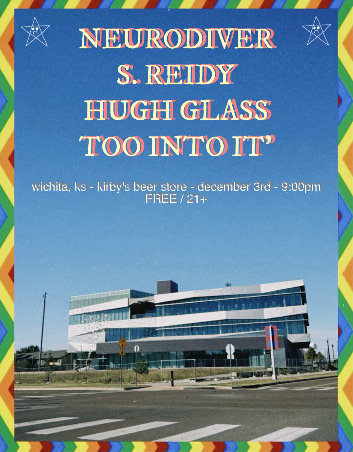 S. Reidy // Hugh Glass // TOO INTO IT // Neurodiver