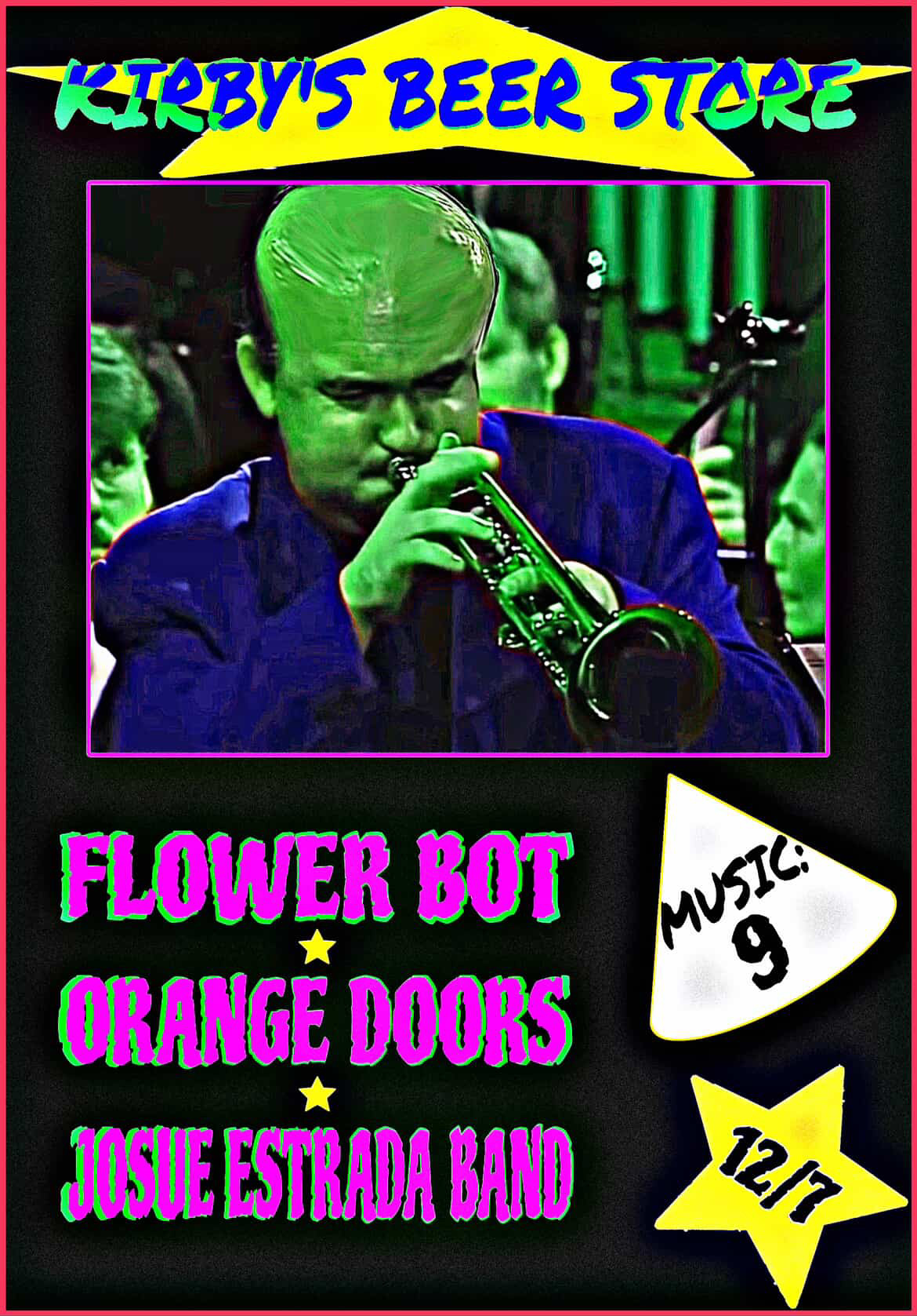 Orange Doors // Flower Bot // Josue Estrada