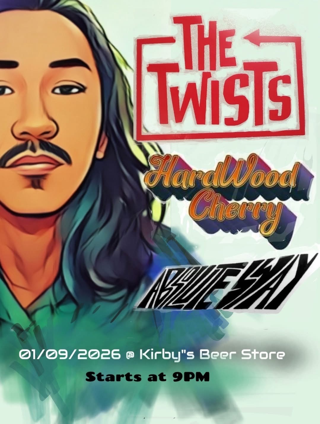 The Twists // Hardwood Cherry // Absolute Sway - Donnie's Birthday