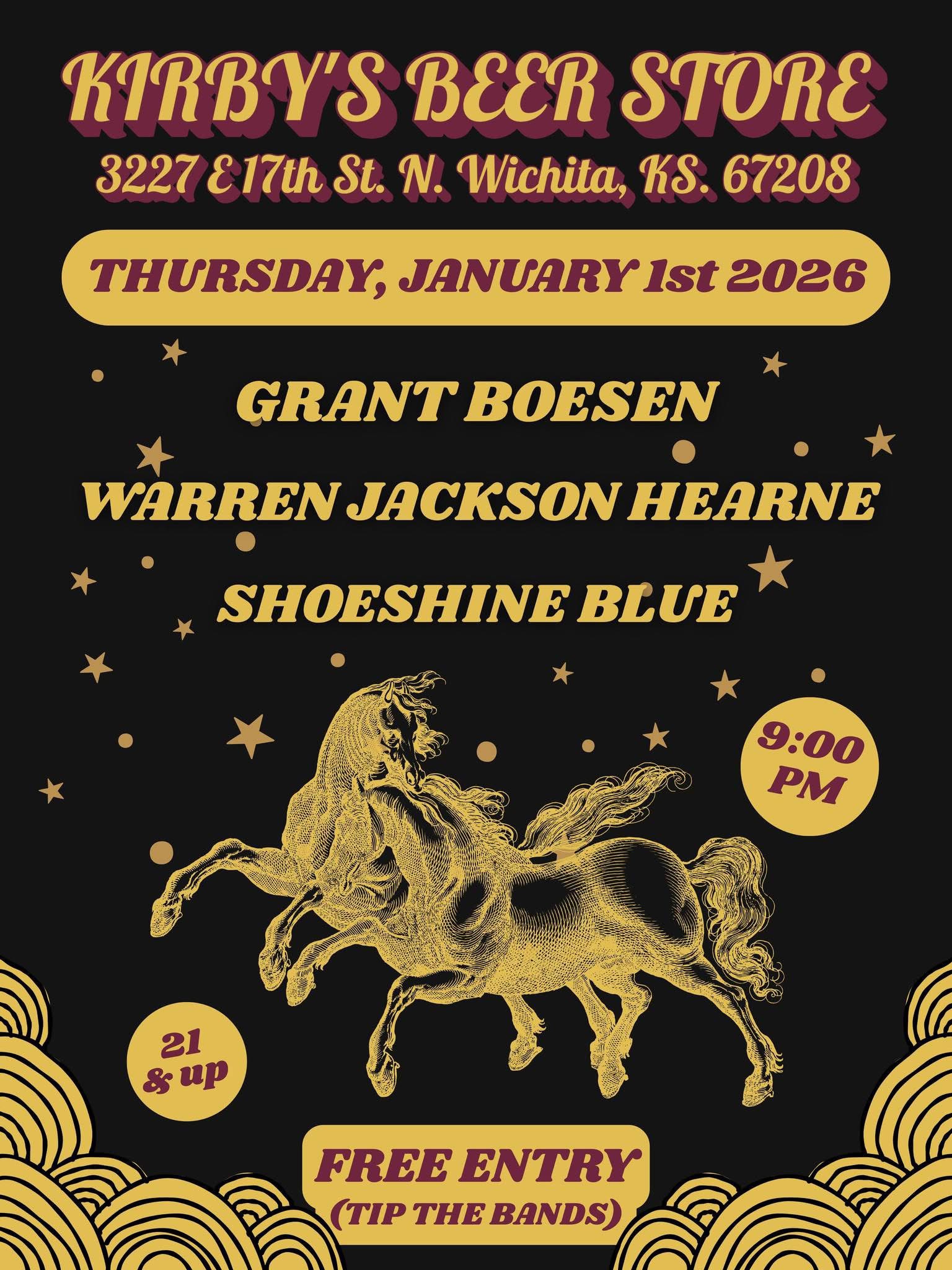 Warren Jackson Hearne // Grant Boesen // Shoeshine Blue