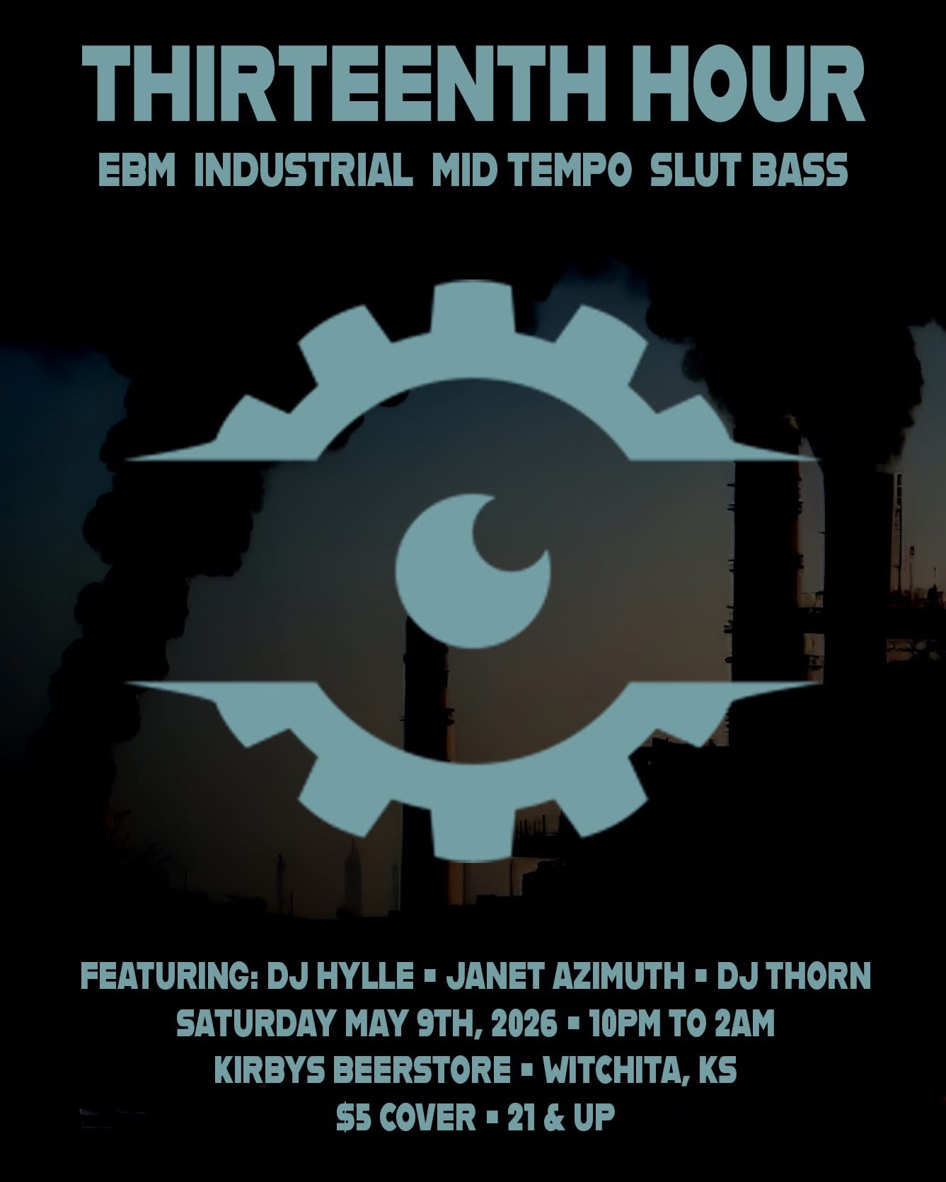 The Thirteenth Hour - All Girl Dj Goth Night