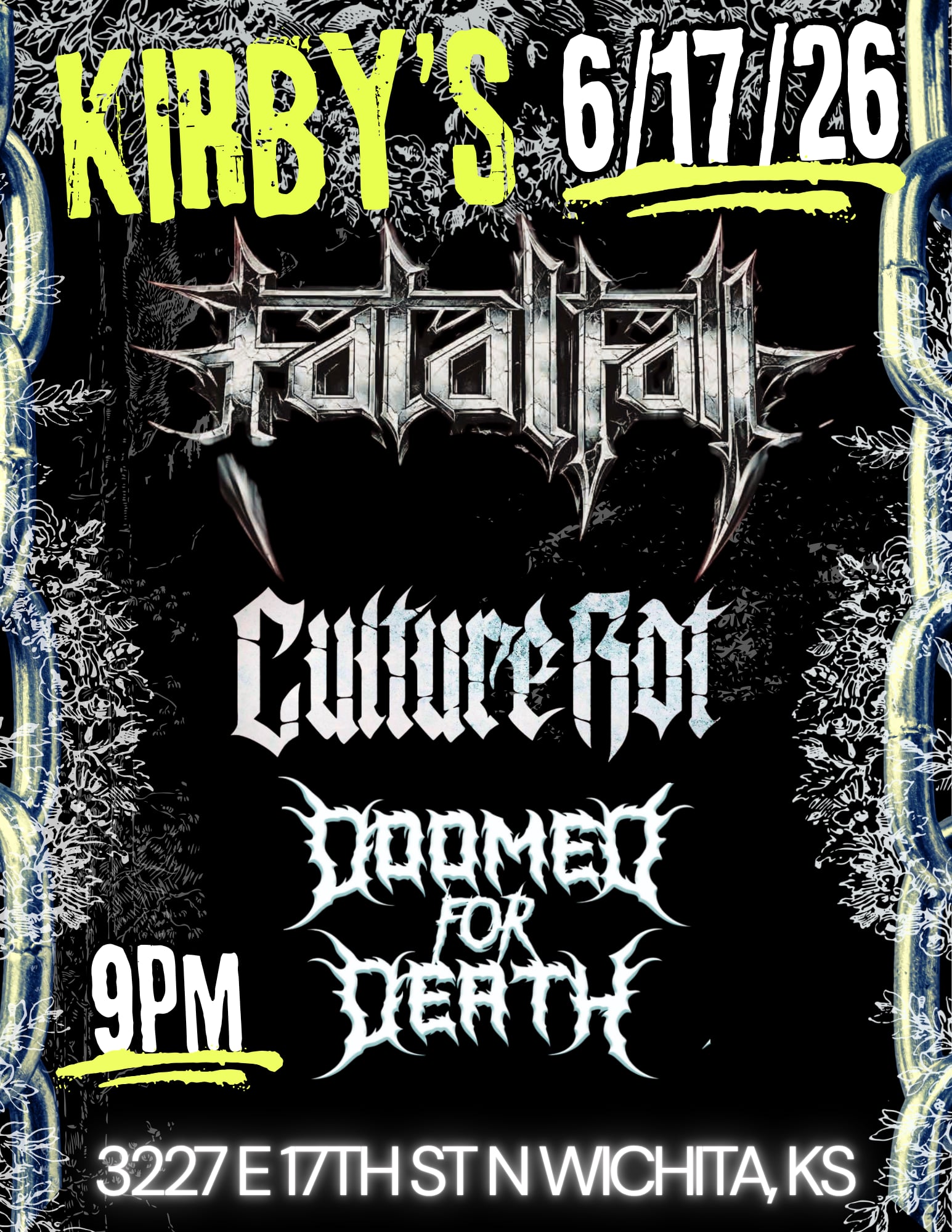 Fatal Fall // Culture Rot // Doomed for Death