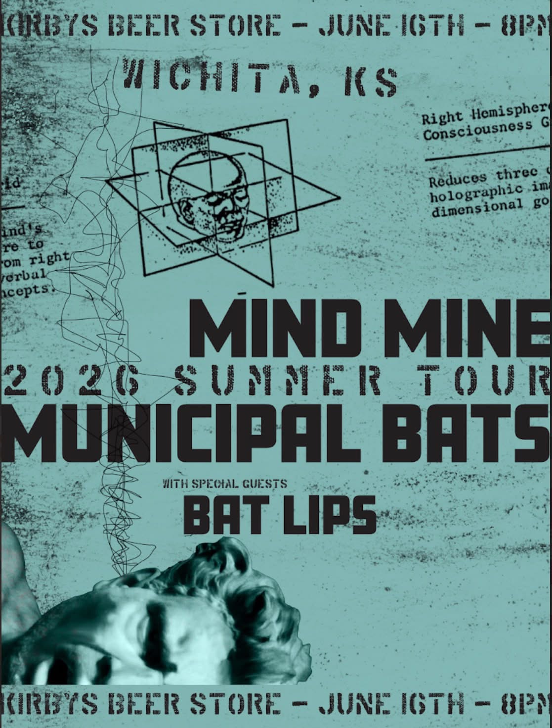 Municipal Bats // Mind Mine // Bat Lips // Unlock Me This One!
