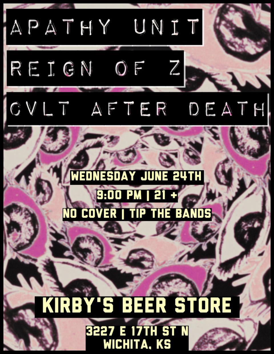Reign of Z // Cvlt After Death // APATHY UNIT.