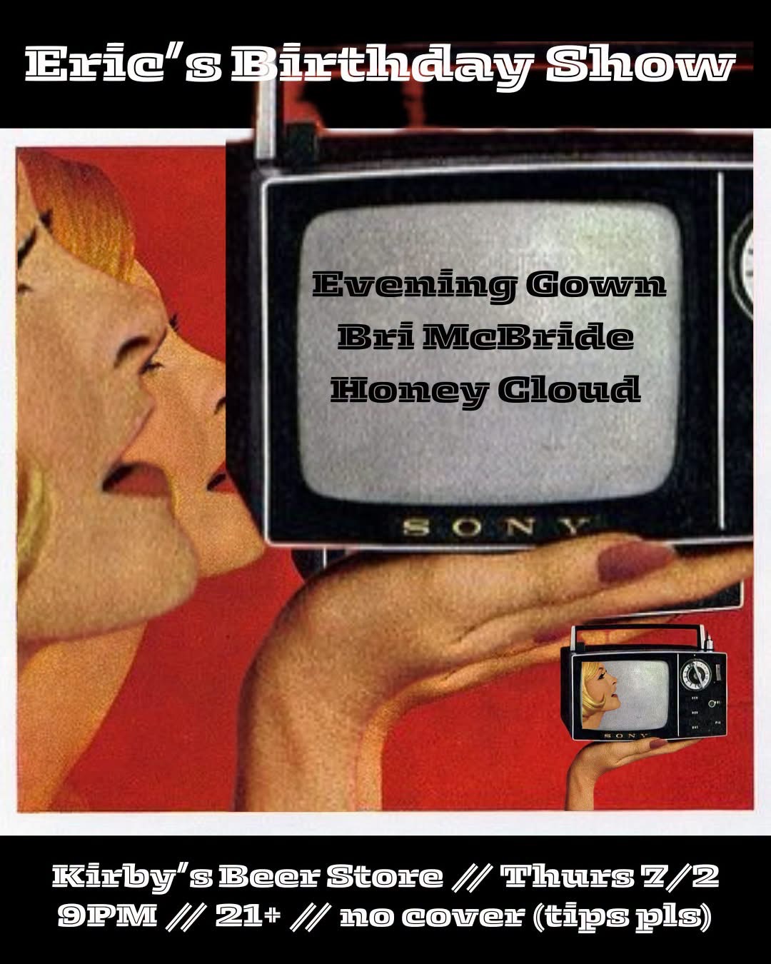 Eric’s birthday show: Bri McBride // Evening Gown // Honey Cloud