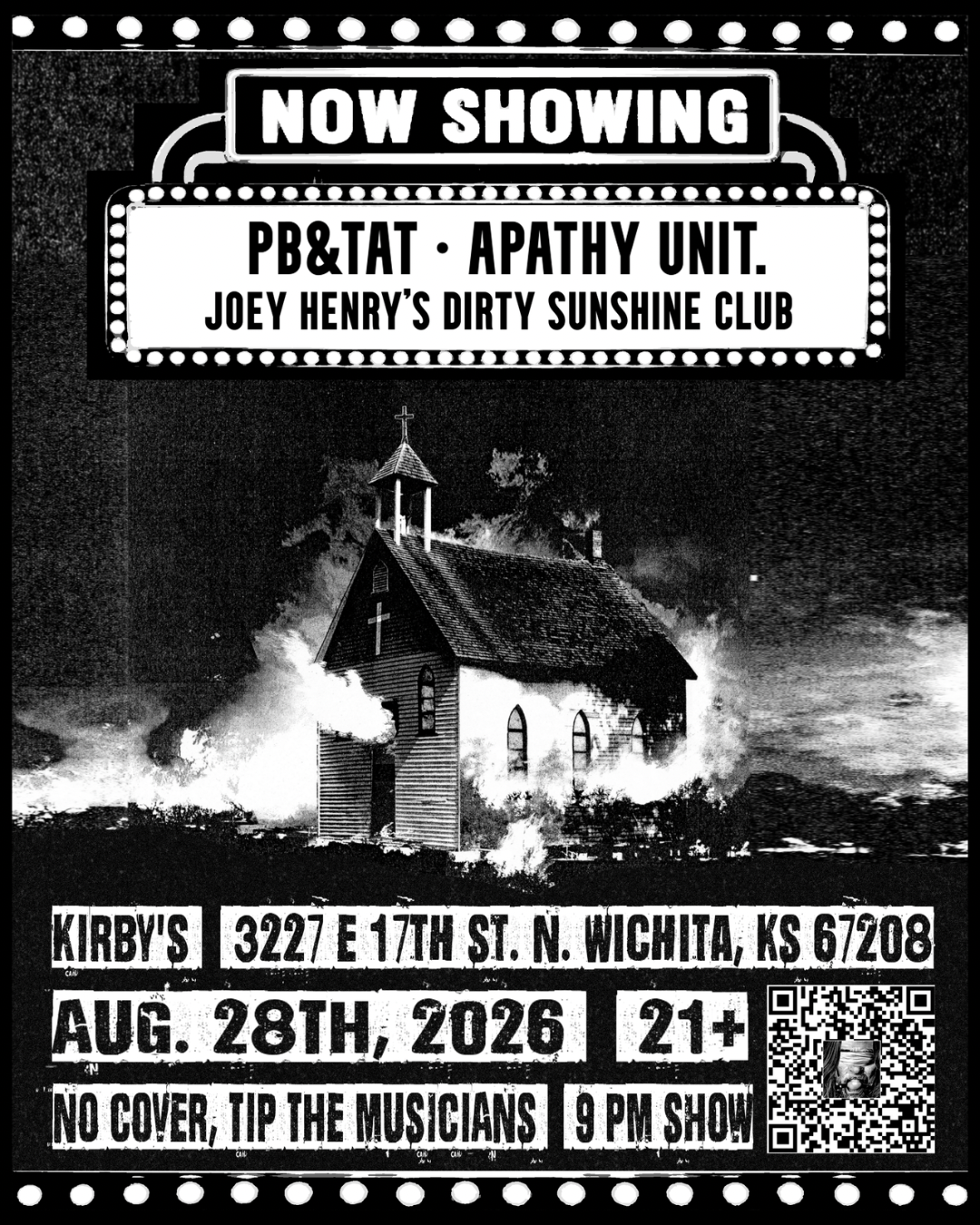 PB&TAT // Joey Henry’s Dirty Sunshine Club // APATHY UNIT.