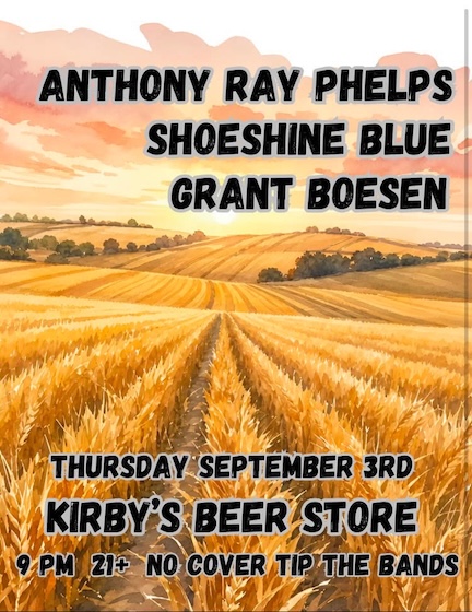 Anthony Ray Phelps // Grant Boesen // Shoeshine Blue
