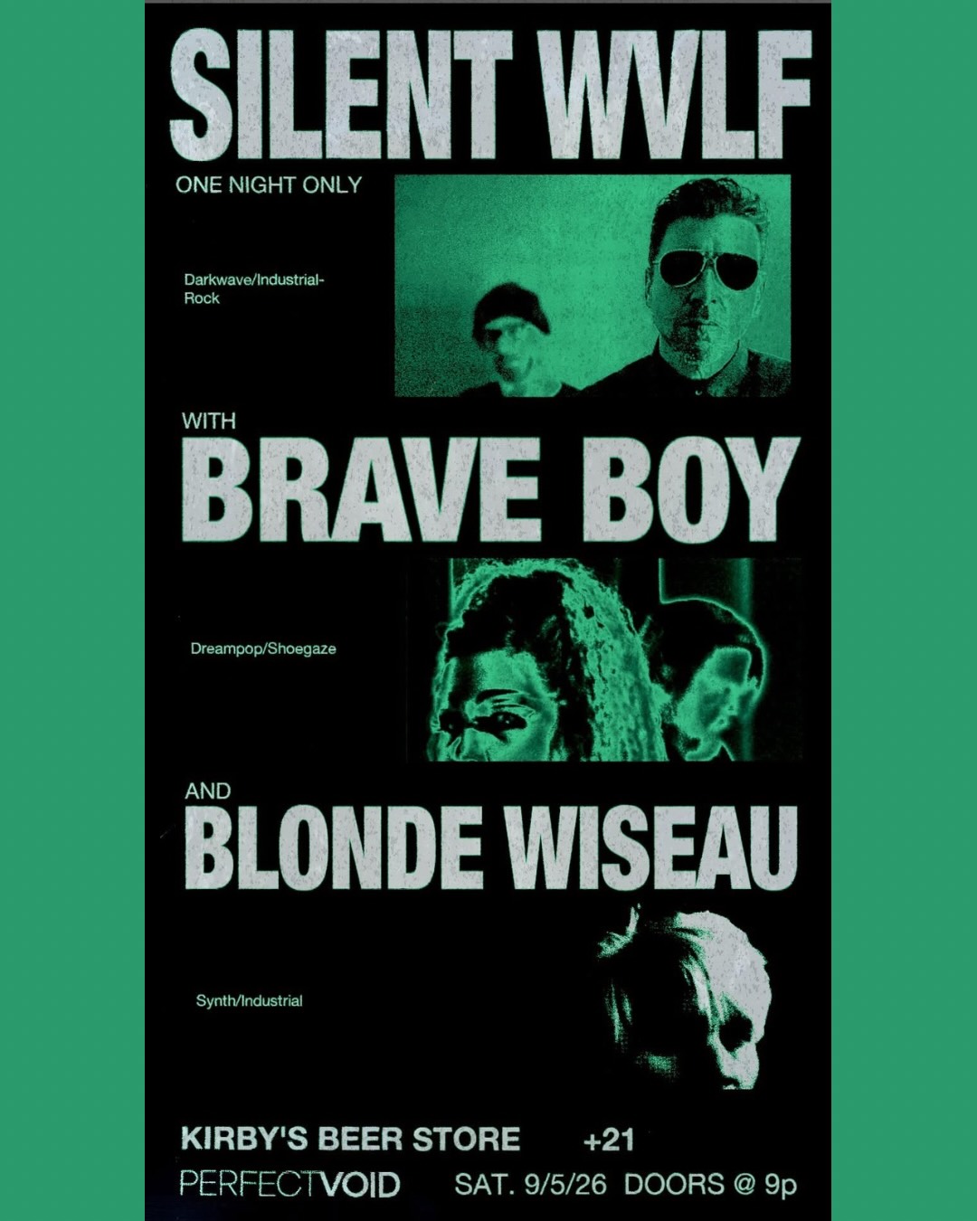 Silent Wvlf // Brave Boy //  Blonde Wiseau